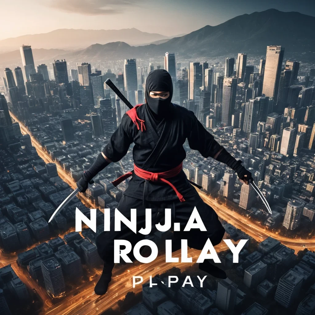 Create a city image that says Ninja RolPlay