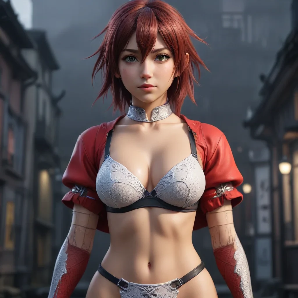 kairi nuude, ((anime)) hyperrealistic, full body, detailed clothing, highly detailed, cinematic lighting, stunningly beautiful, intricate, sharp focus, f/1. 8, 85mm, (centered image composition), (professionally color graded), ((bright soft diffused light)), volumetric fog, trending on instagram, trending on tumblr, HDR 4K, 8K