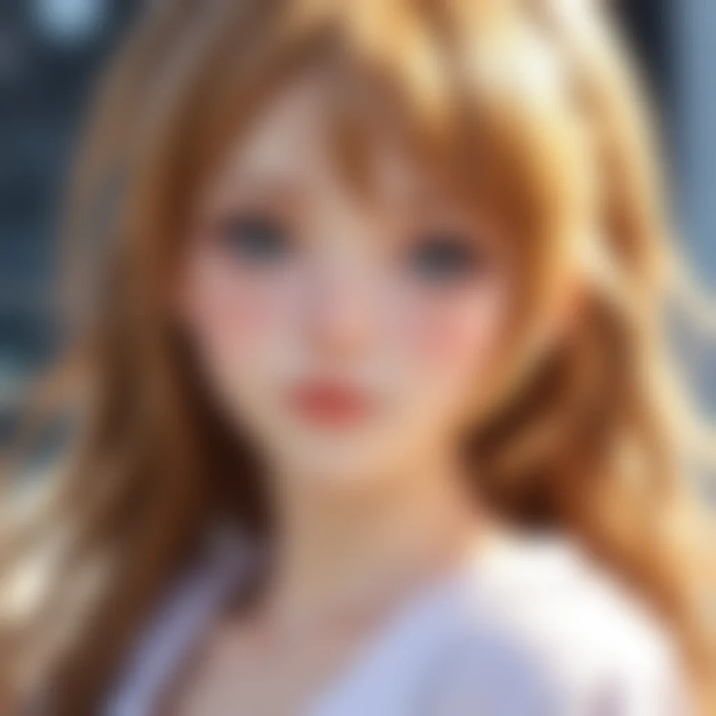 anime cost play ultra realistic beautiful young girl